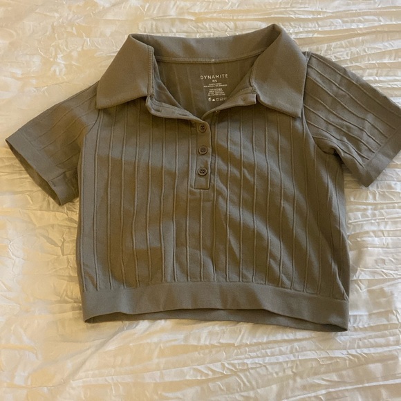 Dynamite cropped T-shirt - Picture 1 of 2